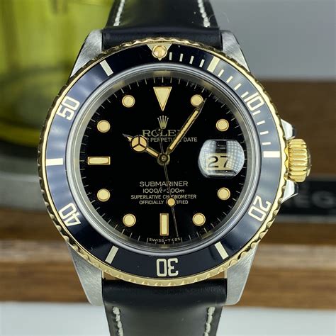 rolex 1680 two tone